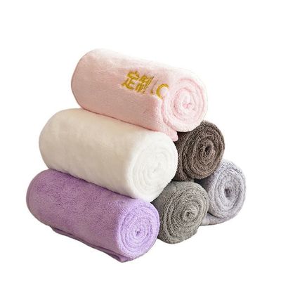 Toallas para el cabello de salón Turbante para el cabello seco rápido Toallas para el cuidado fácil y microfibra Ultra Plush