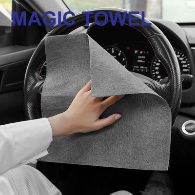 Limpiar sin esfuerzo las superficies del hogar y del automóvil con una toalla de limpieza mágica de microfibra de 20 * 25 cm