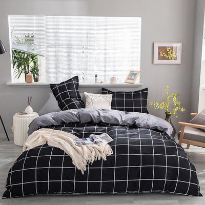 130 * 70 Set de ropa de cama de densidad de tela con patrón geométrico y diseño personalizado