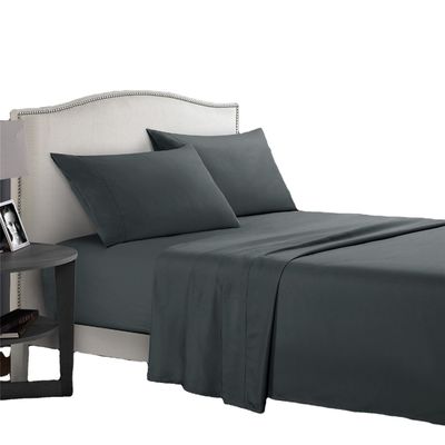 Impresión por pantalla rotativa de ropa de cama de tejido de microfibra blanda 2pcs por juego para su dormitorio