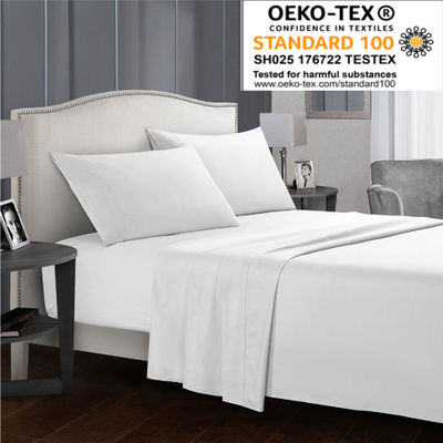 Impresión por pantalla rotativa de ropa de cama de tejido de microfibra blanda 2pcs por juego para su dormitorio