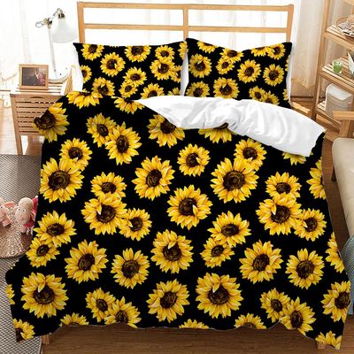 Conjunto personalizado de cubierta de sábanas de colchoneta de impresión de leopardo para ropa de cama no desechable