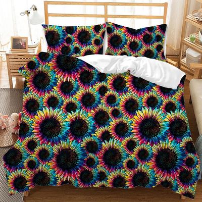 Conjunto personalizado de cubierta de sábanas de colchoneta de impresión de leopardo para ropa de cama no desechable