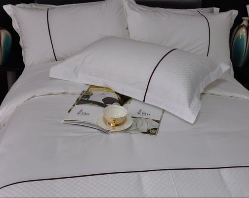 Sillón de cama de hotel de algodón 100% con 300 toneladas de hilo y relleno de gallina