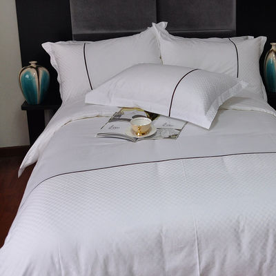 Sillón de cama de hotel de algodón 100% con 300 toneladas de hilo y relleno de gallina