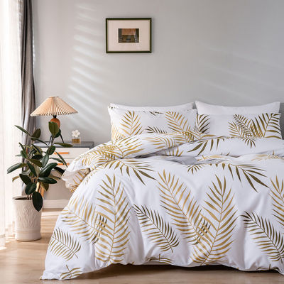 Set de ropa de cama impresa de 3 piezas para King Size Set de manta de cama y sábana de diseño