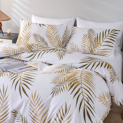 Set de ropa de cama impresa de 3 piezas para King Size Set de manta de cama y sábana de diseño