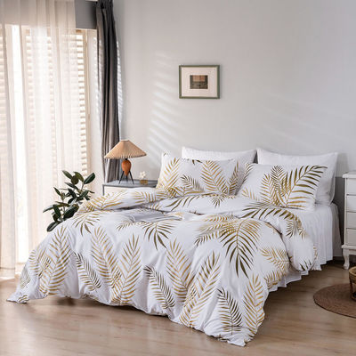 Set de ropa de cama impresa de 3 piezas para King Size Set de manta de cama y sábana de diseño