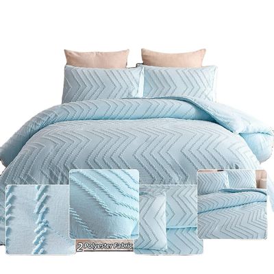 Hotel/Home/Hospital 22 piezas de ropa de cama de microfibra con cortinas a juego estilo moderno