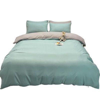 Conjunto de ropa de cama de seda, mantel, sábanas, mantel, cubierta, ropa de cama de diseño desechable.