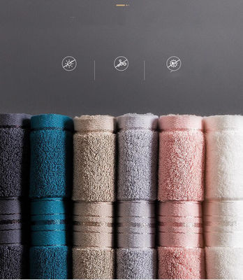 Rectángulo orgánico de diseño sencillo sábanas egipcias toallas de baño extra grandes conjunto con logotipo