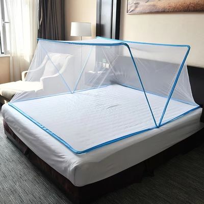Red de mosquitos de dormitorio plegable cuadrada para prevenir mosquitos y decorar habitaciones