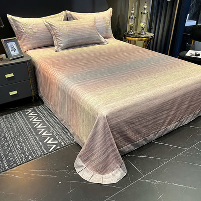 1 cubierta 1 sábana plana / sábana de cama 2 fundas de almohada rosa de algodón egipcio Set de ropa de cama para bebé en casa