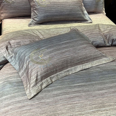 1 cubierta 1 sábana plana / sábana de cama 2 fundas de almohada rosa de algodón egipcio Set de ropa de cama para bebé en casa