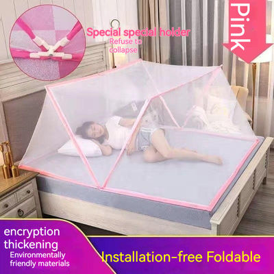 Tienda de mosquiteros plegable de verano para adultos 100% de poliéster portátil de dormitorio
