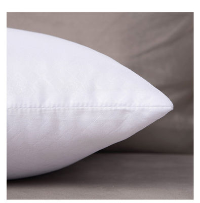 Logotipo personalizado aceptado Impresión floral de ropa de cama lanza para almohadas decorativas interiores de hoteles