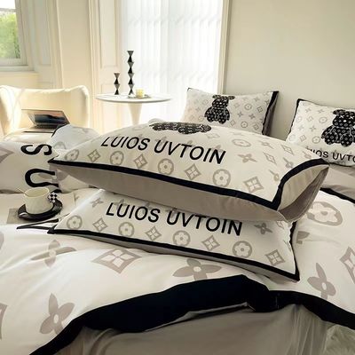 Color personalizado 4pcs 100% poliéster Blanco Lámina de Oso Conjunto para Hotel Baby Home